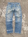 1990'S LEVI'S "BANDANA" 501 MADE IN USA (W33)