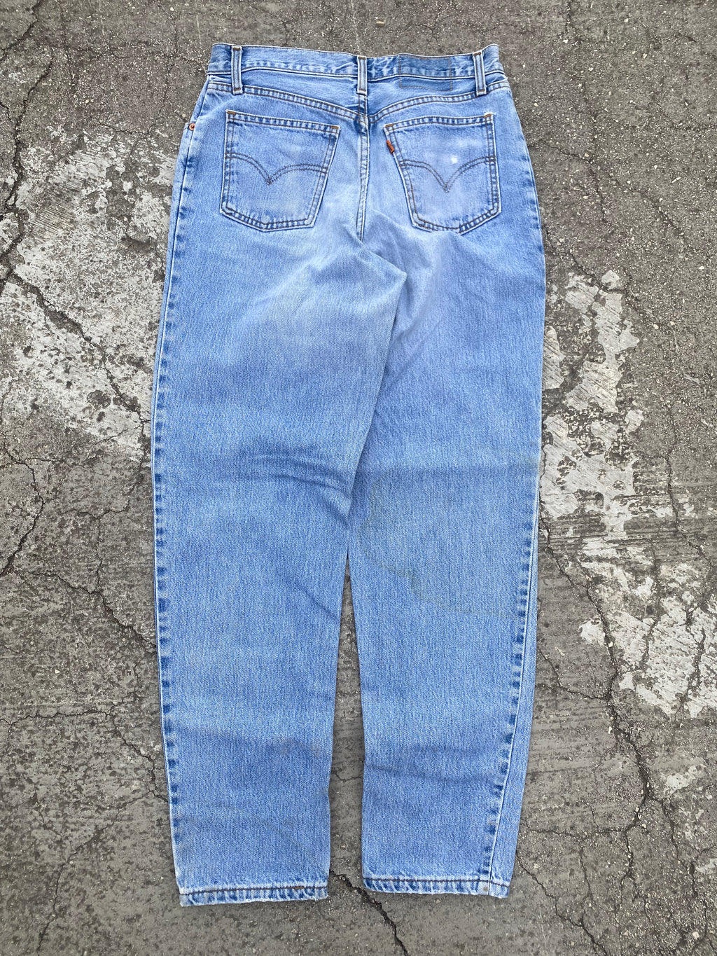 1990'S LEVI'S NY ORANGE TAB 726 WASHED (W32)