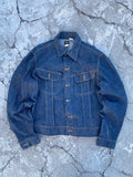 1970'S LEE 220-0041 UNION MADE USA RAW DENIM JACKET (42) (Copia)