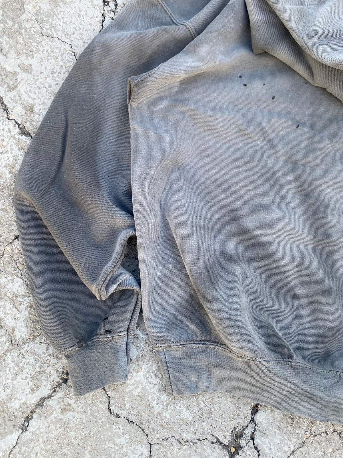 2000'S SUN FADED BLANK HOODIE (L)