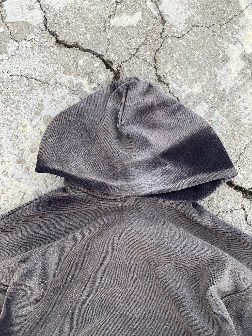 2000'S SUN FADE BLANK HOODIE (S)