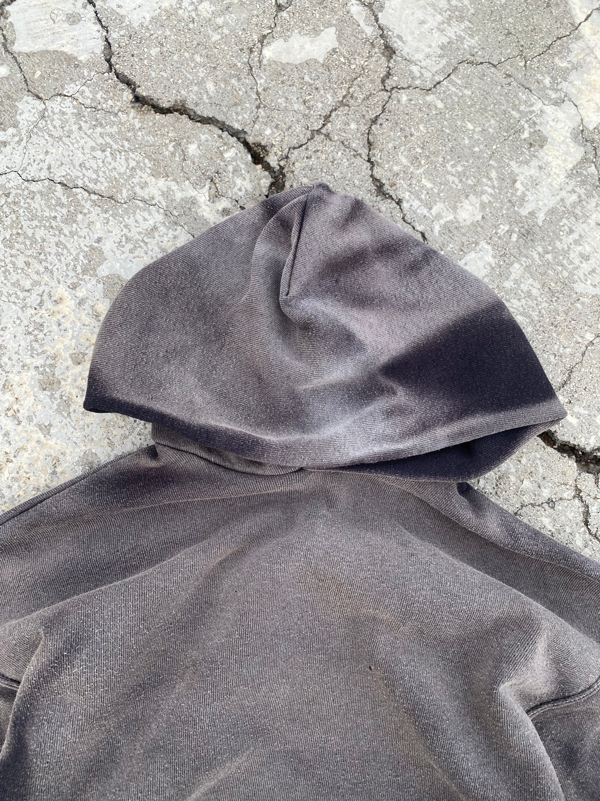 2000'S SUN FADE BLANK HOODIE (S)