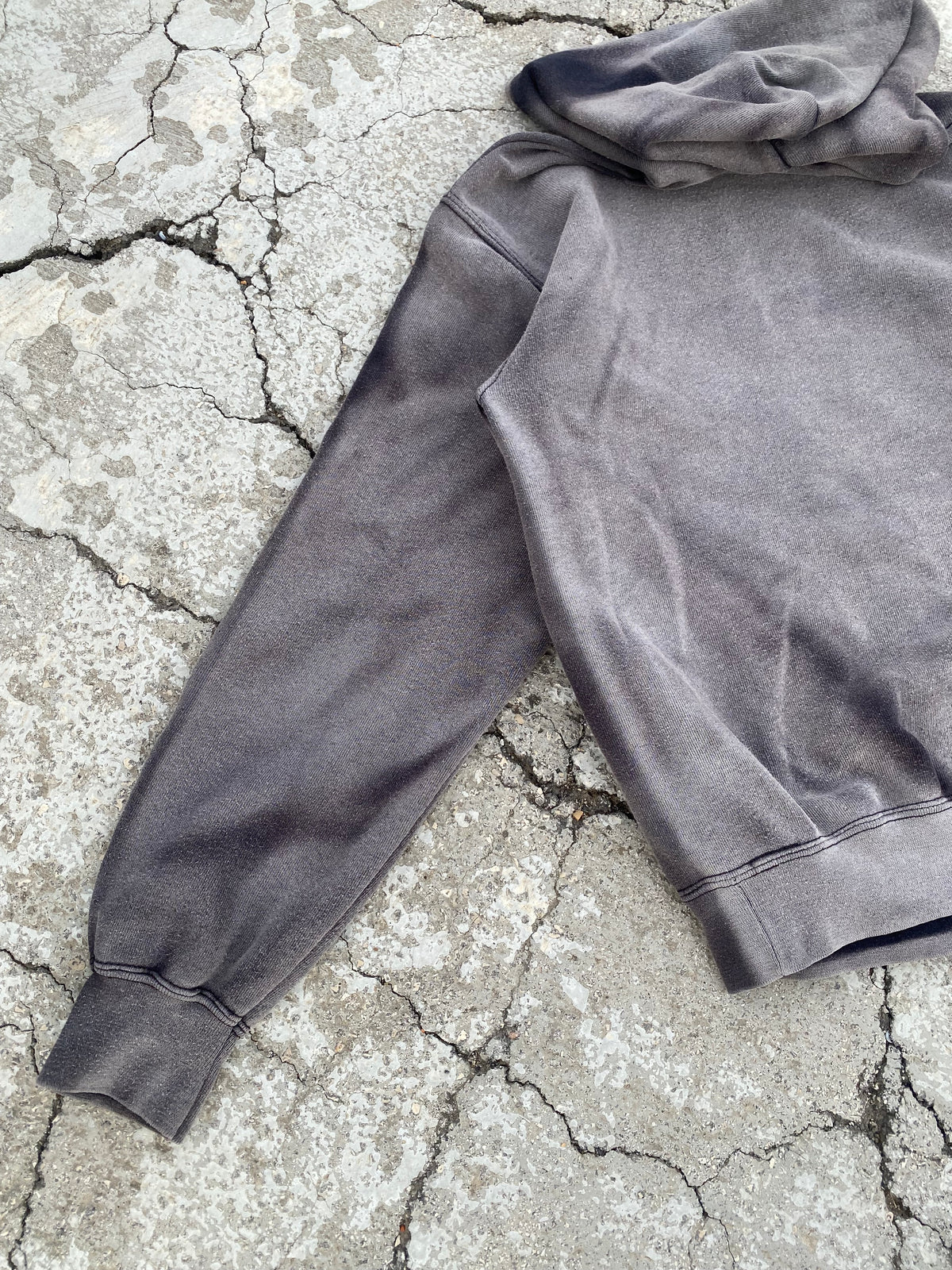 2000'S SUN FADE BLANK HOODIE (S)