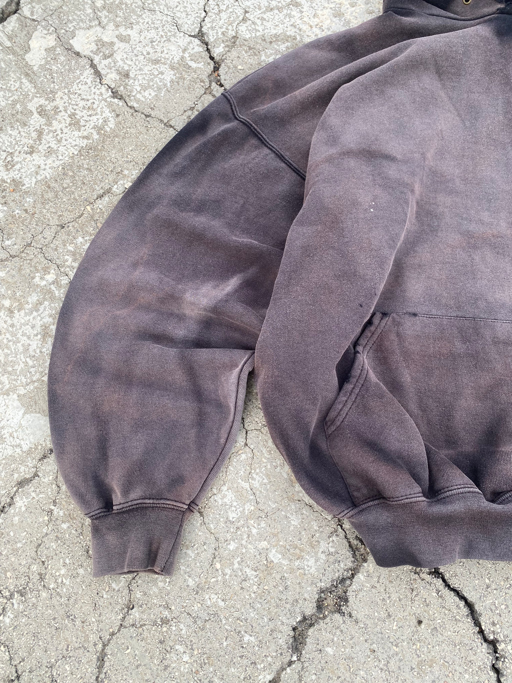 2000'S SUN FADE BLANK HOODIE (XXL)