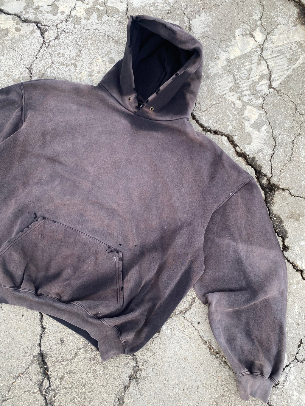 2000'S SUN FADE BLANK HOODIE (XXL)
